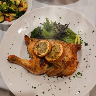 Half Broiled Chicken
