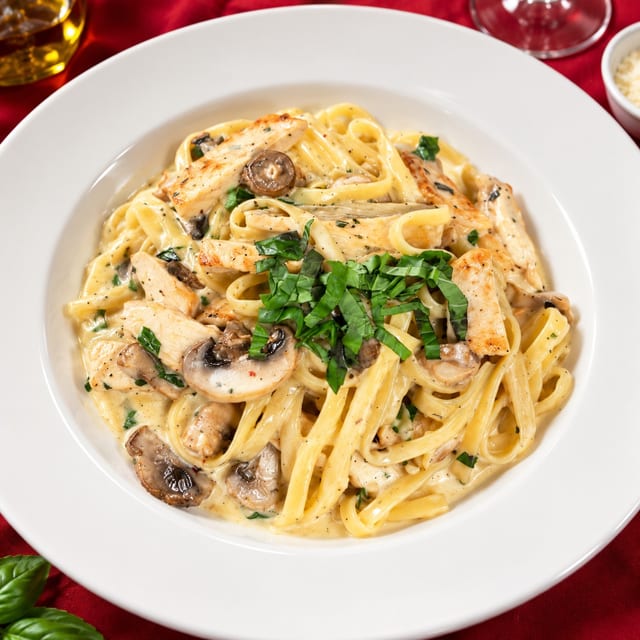 Mushrooms Pasta.