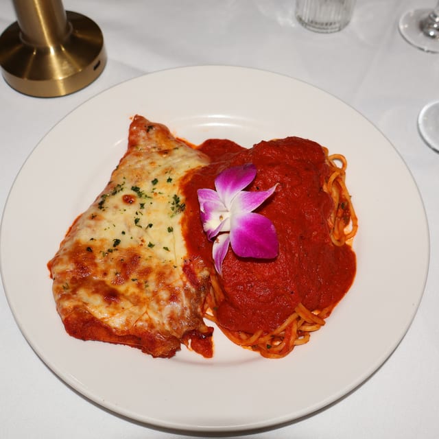 Chicken Parmigiana.