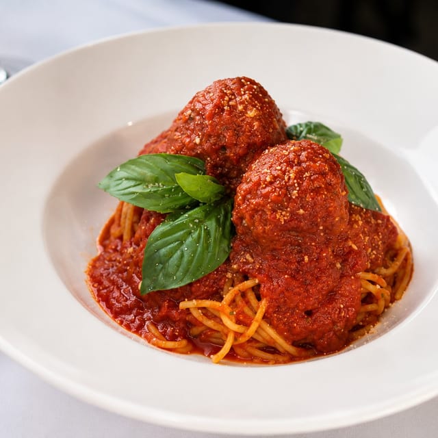 Spaghetti with Meatballs.