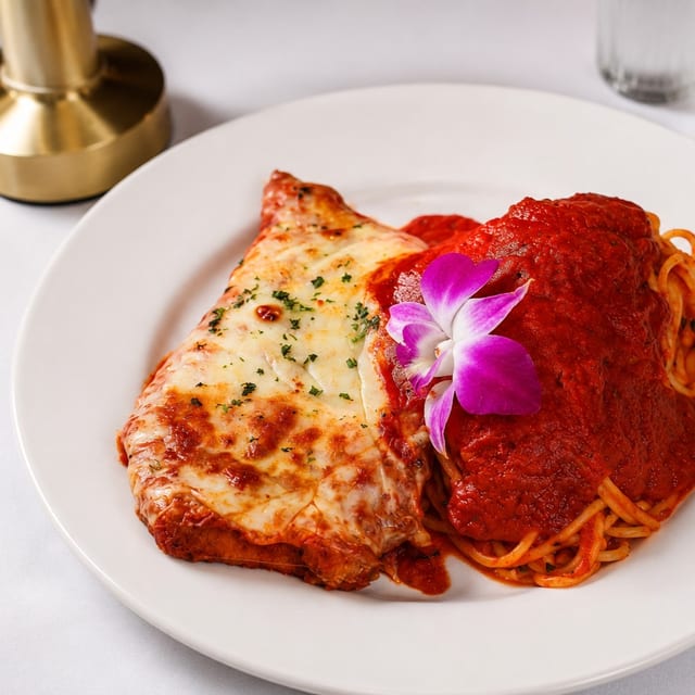Chicken Parmigiana.