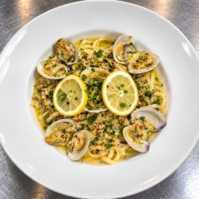 Clam Sauce Pasta.