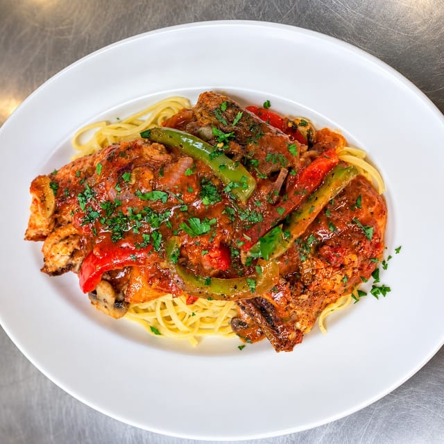 Chicken Cacciatore.