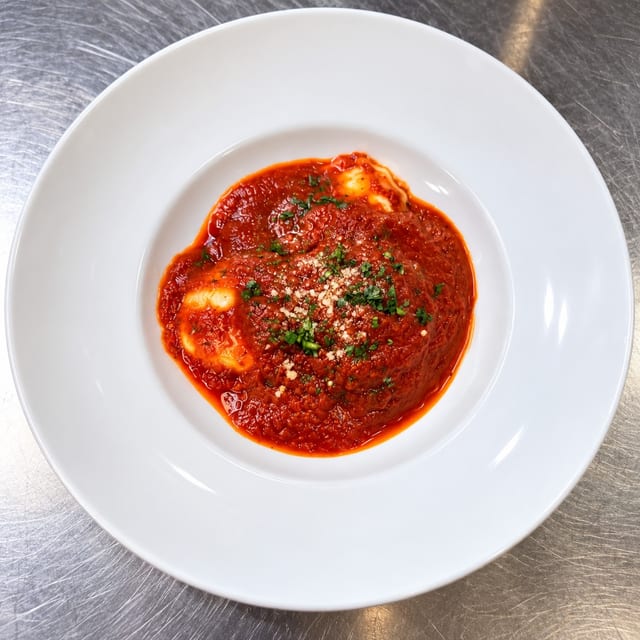 Ravioli (Meat or Cheese).
