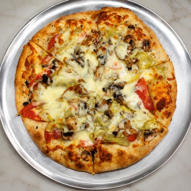 Mini Individual Pizza.