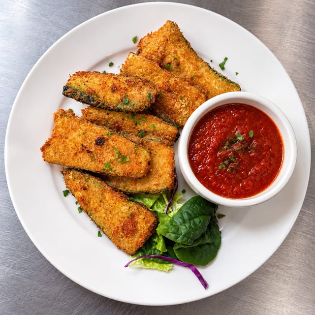 Fried Zucchini.