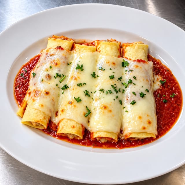 Manicotti.