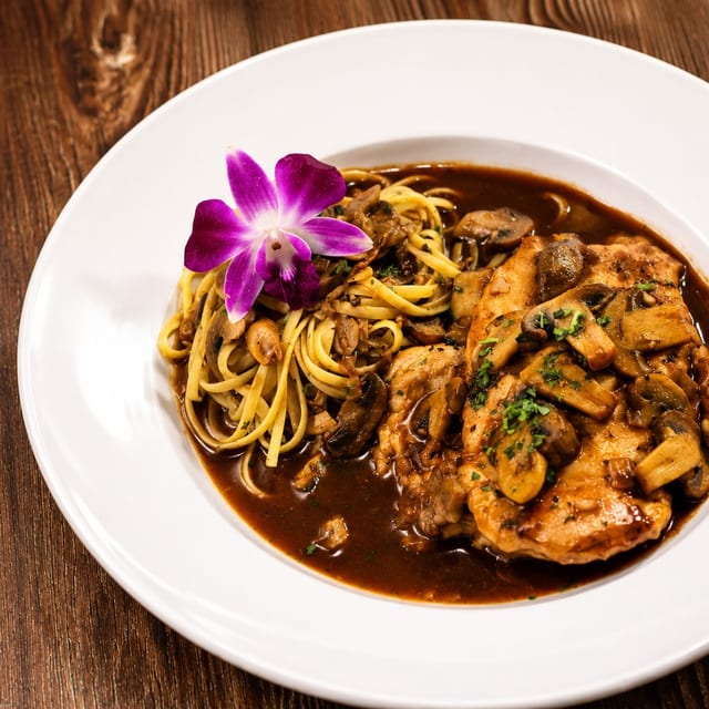 Veal Marsala.