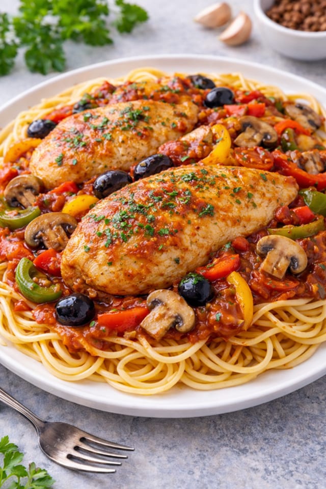 Chicken Cacciatore.