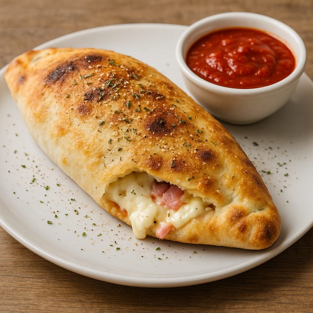Baked Calzone.